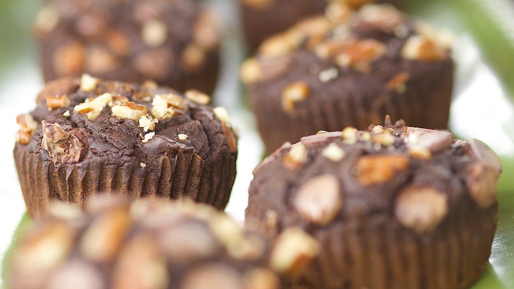 Moringa Blackbean Brownies