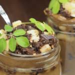 Moringa Banana Brownie Mousse Parfait