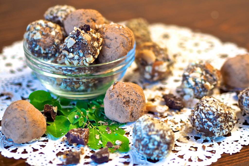 Moringa Truffles: Healthy Chocolate Truffles