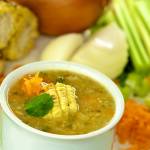 Moringa Chicken Corn Soup