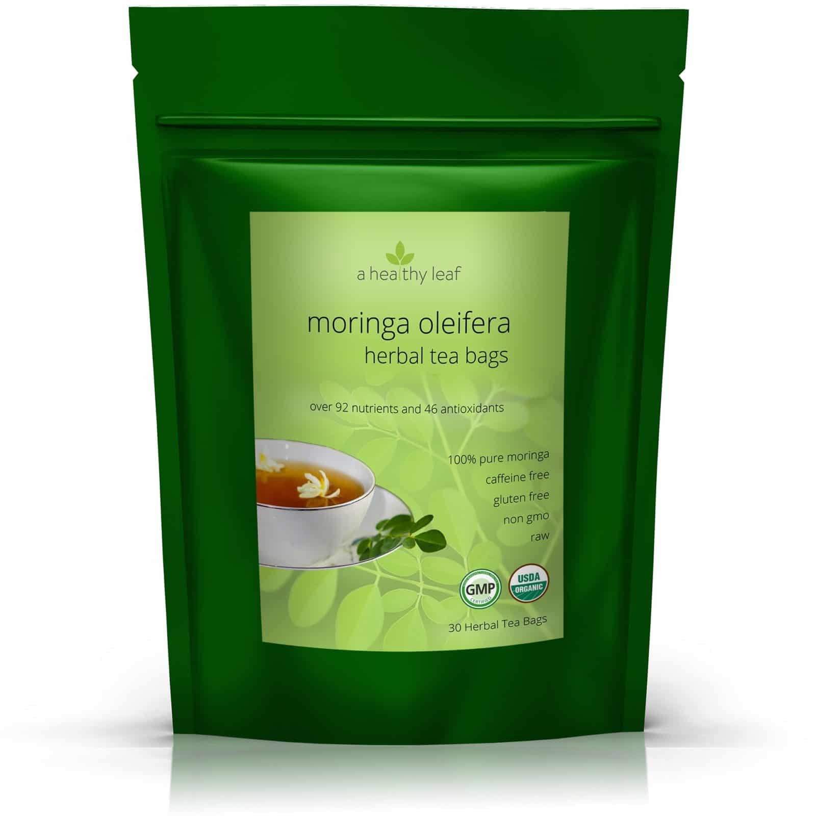 Certified Organic Moringa Tea Bags