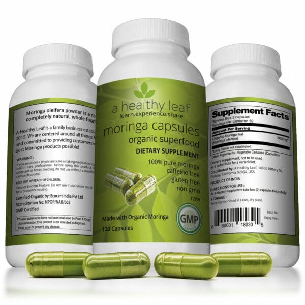 Moringa Capsules Organic