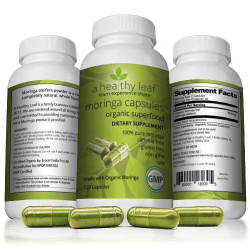 Moringa Capsules Oragnic