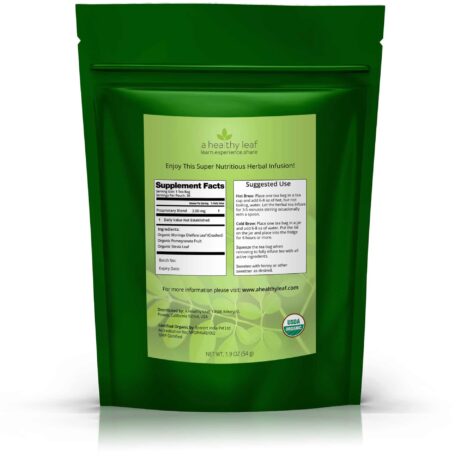 Moringa Tea: USDA Certified Organic Moringa Oleifera Leaf Tea - Image 5